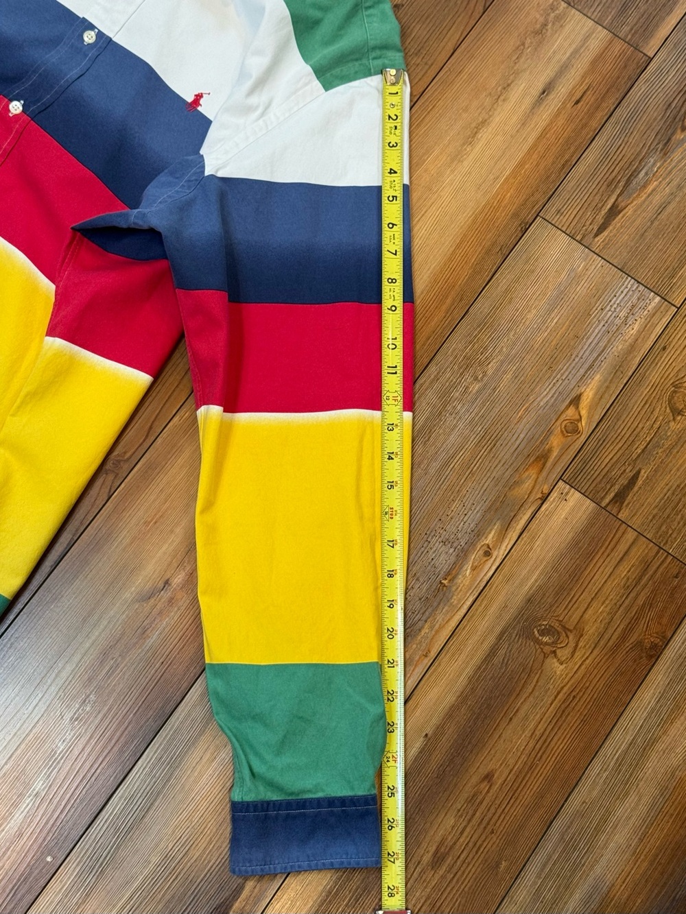 Polo Ralph Lauren Classic Fit XXL Multi Color Lifesaver Long sleeve Button up - Picture 7 of 9